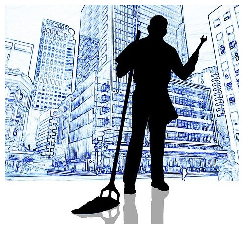 Treppenhausreinigung