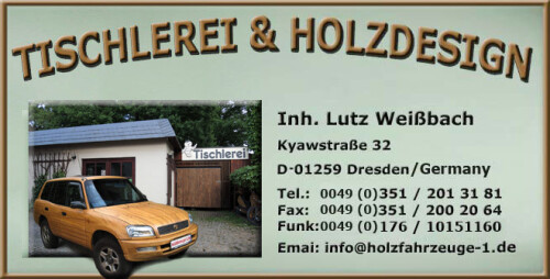 Reparatur, Sanierung, Restaurierung, Holzkunst, individuelle Fertigung und Gestaltung, Fahrzeuglackierung, Speziallackierung, Airbrush