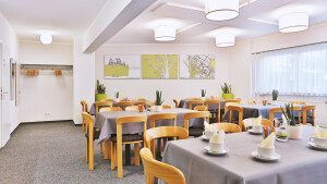 Eigene Cafetera für das Trauercafé.