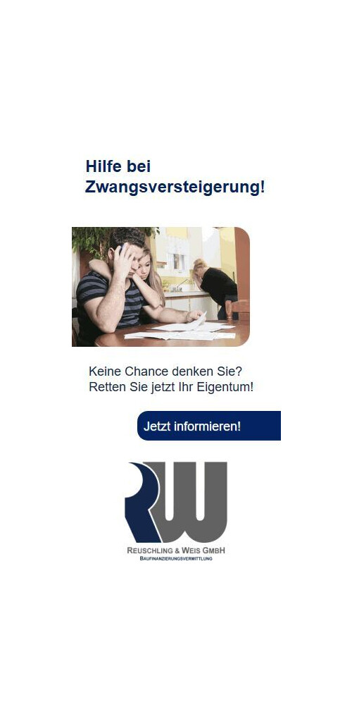 Hilfe bei Zwangsversteigerung