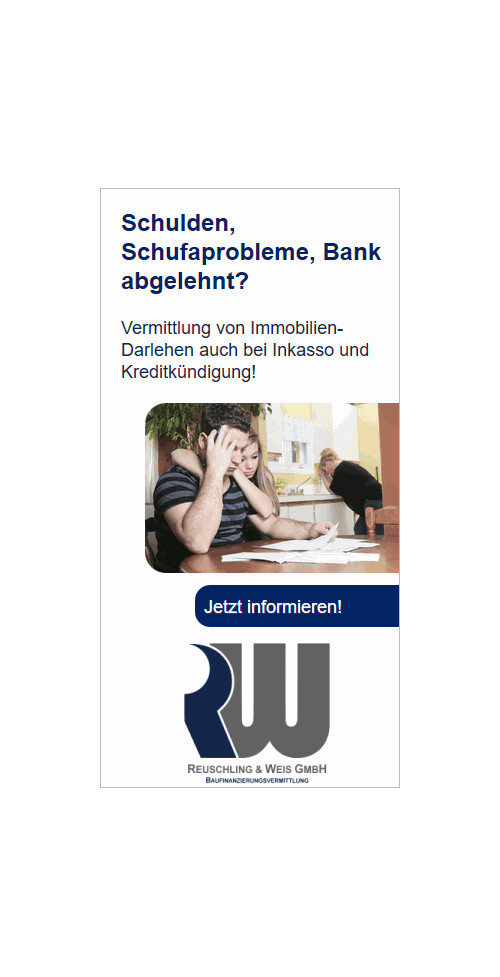 Baufinanzierungsvermittlung