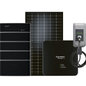 Solaranlage, Wallbox und Elektrospeicher vom Fachmann