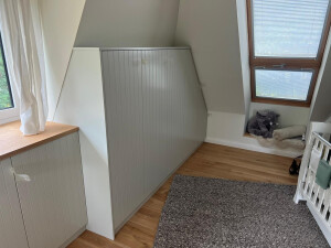 Einbauschrank Schilfgrün