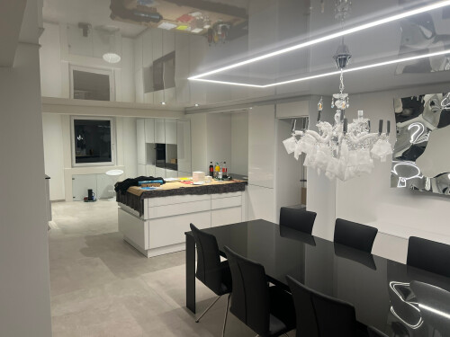 Spanndecke mit LED Beleuchtung