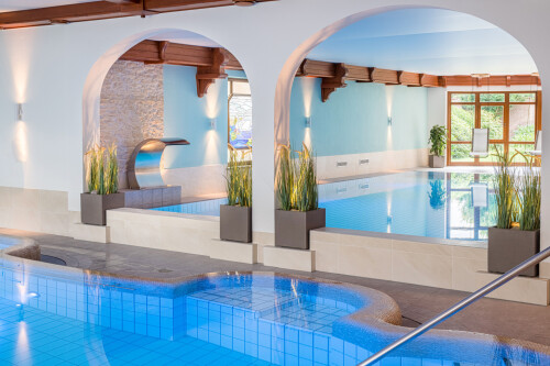 Spanndecke Schwimmbad