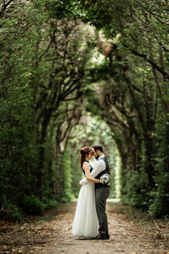 Fotoshooting im Wald