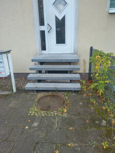 Treppenpodest und Stufen erneuern