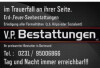 Bild: V.P. Bestattungen e.K.