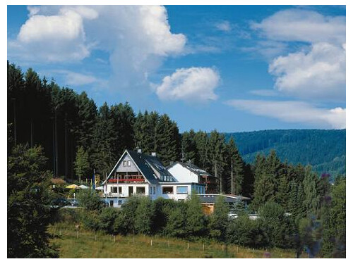 Das Wald-Hotel mitten im Grünen. Ruhig gelegen!