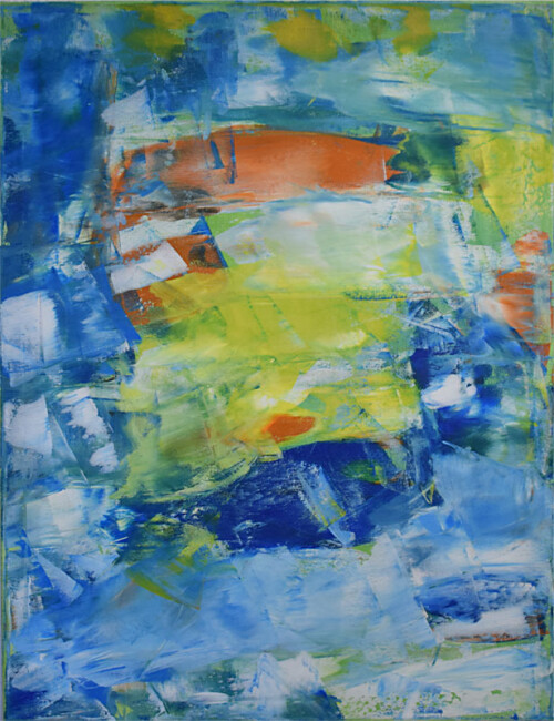 Gemälde auf Leinwand 50 x 70 cm
