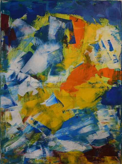 Gemälde 50 x 70 cm auf Leinwand