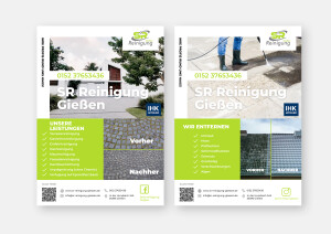 Flyer design und druck