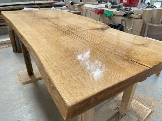 Eichenholz Tischplatte