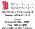 Logo Wolfram Bestattungen LTD