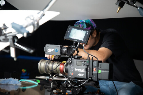 Wolke7.tv Filmproduktion Hamburg am Set für unseren Kunden