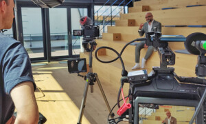 Wolke7.tv Filmproduktion Hamburg am Set für unseren Kunden