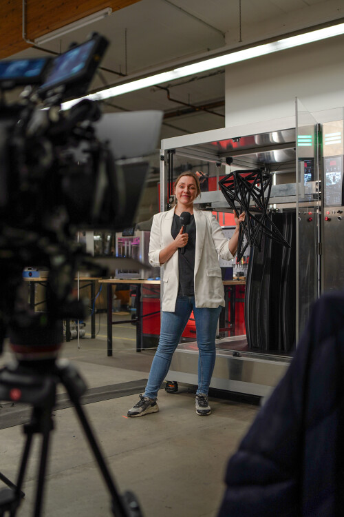 Wolke7.tv Filmproduktion Hamburg am Set für unseren Kunden