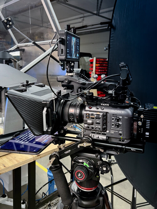 Wolke7.tv Filmproduktion Hamburg am Set für unseren Kunden