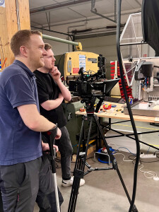 Wolke7.tv Filmproduktion Hamburg am Set für unseren Kunden