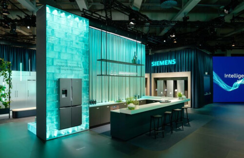 WOU Architects Messestand Design Siemens