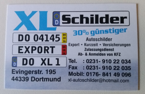 Logo XL-Schilder in Dortmund
