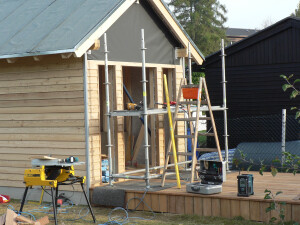 Schrebergarten - Häuschen